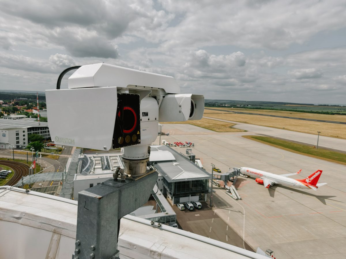 Das Nextgen Tower-Kamerasystem am Flughafen Erfurt