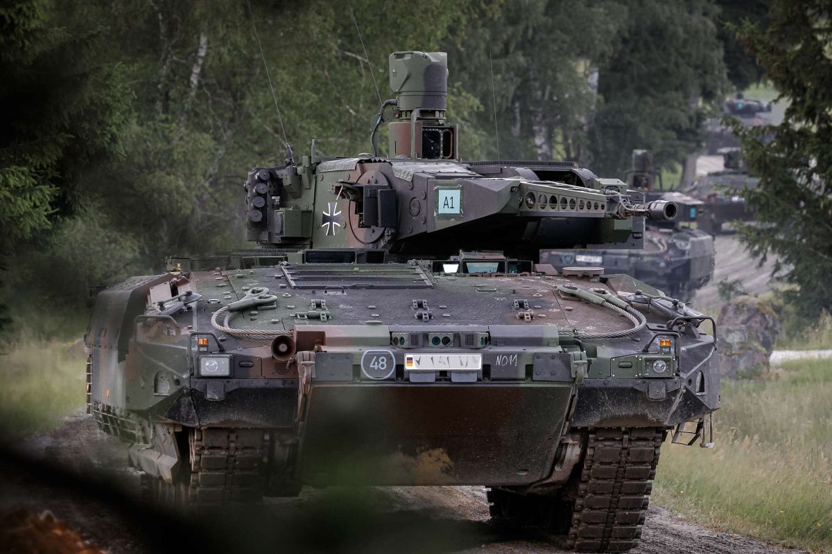 Schützenpanzer Puma Konstruktionsstand S1 © Bundeswehr / Marco Dorow